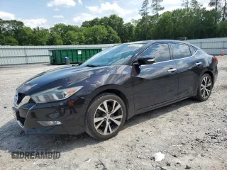 2016 Nissan Maxima S z VIN 1N4AA6AP2GC447203, wystawiony jako Copart lot #56858155 z przebiegiem 101 495 mil mil oraz Szkoda całkowita • Salvage title. Historia ofert i sprzedaży dostępna na DreamBid. Obrazek 1.