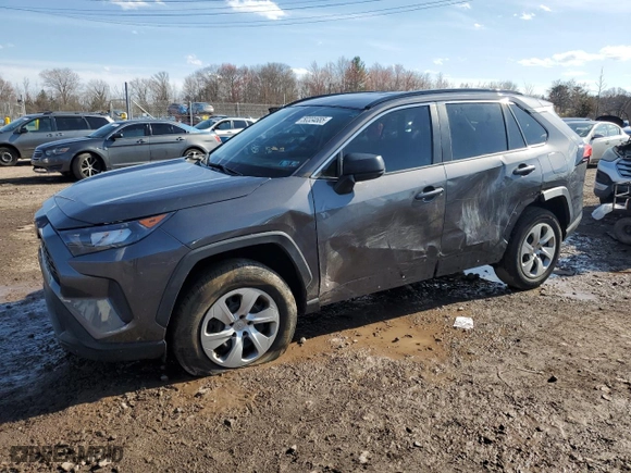 2020 Toyota RAV4 LE with VIN 2T3F1RFV5LW110220, listed as a Copart auction lot 50334685 with 83,070 mi miles and Salvage Title. Bid and sale history available at carsss.com. Image 1.