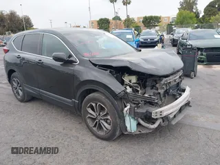 2021 Honda CR-V EX z VIN 5J6RW1H55MA011324, wystawiony jako IAAI lot #42087757 z przebiegiem 65 655 mil mil oraz . Historia ofert i sprzedaży dostępna na DreamBid. Obrazek 1.