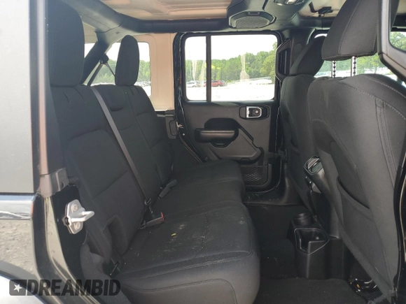 2018 Jeep Wrangler Unlimited Sport with VIN 1C4HJXDG8JW108185, listed as a Copart auction lot 58849745 with 65,097 mi miles and Salvage title. Bid and sale history available at DreamBid. Image 11.