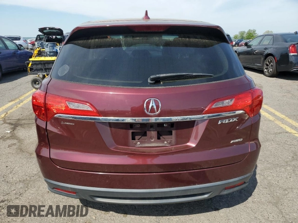 2013 Acura RDX Technology with VIN 5J8TB4H56DL018653, listed as a Copart auction lot 56322075 with 204,177 mi miles and Clean Title. Bid and sale history available at DreamBid. Image 6.