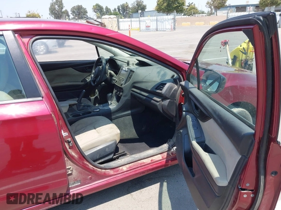 2023 Subaru Impreza with VIN 4S3GKAB68P3605540, listed as a IAAI auction lot 42720388 with 35,745 mi miles and . Bid and sale history available at DreamBid. Image 5.