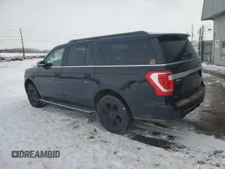 2021 Ford Expedition Max XLT with VIN 1FMJK1JT8MEA49626, listed as a Copart auction lot 43400355 with 87,415 mi miles and Salvage Title. Bid and sale history available at DreamBid. Image 2.