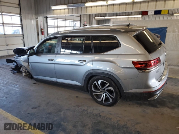 2023 Volkswagen Atlas SEL with VIN 1V2BR2CA4PC529988, listed as a Copart auction lot 88868575 with Not provided miles and Salvage title. Bid and sale history available at DreamBid. Image 2.