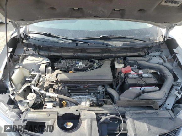 2015 Nissan Rogue SV with VIN 5N1AT2MT7FC910159, listed as a Copart auction lot 53895535 with 48,047 mi miles and Salvage Title. Bid and sale history available at DreamBid. Image 12.