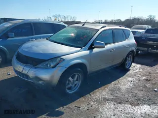 2004 Nissan Murano SE with VIN JN8AZ08W94W342718, listed as a IAAI auction lot 41387057 with 257,778 mi miles. Bid and sale history available at carsss.com. Image 2.