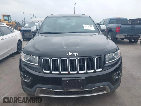 2015 Jeep Grand Cherokee Limited with VIN 1C4RJEBG6FC727730, listed as a IAAI auction lot 42138789 with 168,728 mi miles. Bid and sale history available at carsss.com. Image 12.