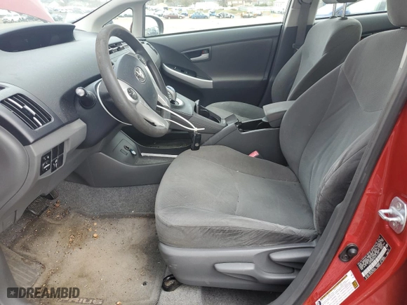 2010 Toyota Prius II with VIN JTDKN3DU7A0121294, listed as a Copart auction lot 51371375 with 321,880 mi miles and Clean Title. Bid and sale history available at carsss.com. Image 7.