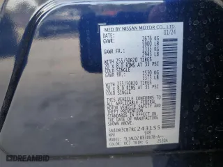 2024 Nissan Pathfinder SL with VIN 5N1DR3CB7RC243155, listed as a Copart auction lot 49779345 with 31,002 mi miles and Salvage Title. Bid and sale history available at carsss.com. Image 14.