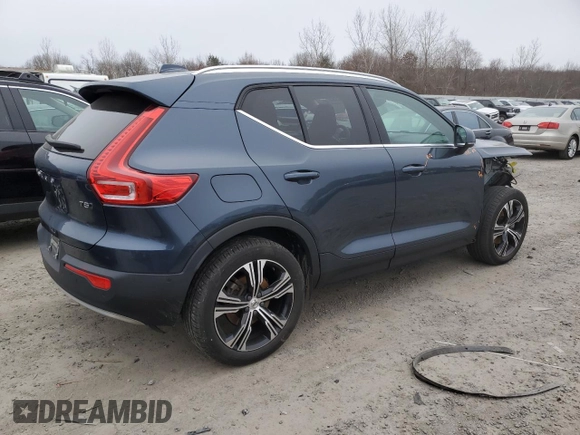 2021 Volvo XC40 Inscription с VIN YV4162UL7M2543503, выставлен на аукционе Copart как лот 87210554 с пробегом 39 461 миль миль и Списание • Salvage title. История ставок и продаж доступна на DreamBid. Изображение 3.