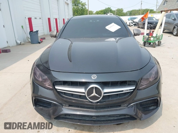 2019 Mercedes-Benz E 63 S AMG with VIN WDDZF8KB0KA534959, listed as a IAAI auction lot 42401507 with 61,356 mi miles and . Bid and sale history available at DreamBid. Image 12.