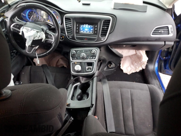 2015 Chrysler 200 Limited with VIN 1C3CCCAB0FN535769, listed as a Copart auction lot 85100004 with 107,886 mi miles and Salvage Title. Bid and sale history available at carsss.com. Image 8.