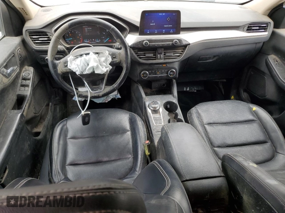 2020 Ford Escape SEL with VIN 1FMCU0H62LUB18280, listed as a Copart auction lot 53116495 with 89,460 mi miles and Salvage Title. Bid and sale history available at carsss.com. Image 8.