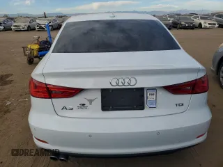 2015 Audi A3 2.0 TDI Premium Plus with VIN WAUCJGFF0F1079345, listed as a Copart auction lot 77669334 with 59,557 mi miles and Salvage Title. Bid and sale history available at carsss.com. Image 6.