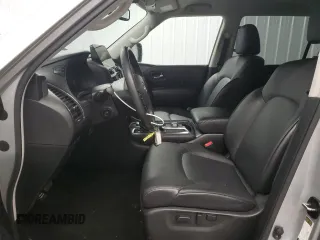 2023 Nissan Armada SV with VIN JN8AY2AD8P9690973, listed as a Copart auction lot 41570965 with 41,414 mi miles and Salvage title. Bid and sale history available at DreamBid. Image 7.
