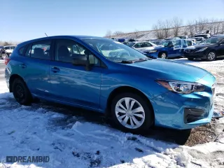 2017 Subaru Impreza with VIN 4S3GTAA68H1752095, listed as a Copart auction lot 42152425 with 60,928 mi miles and Clean Title. Bid and sale history available at carsss.com. Image 4.