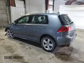2017 Volkswagen Golf S with VIN 3VW117AU6HM029276, listed as a Copart auction lot 58365985 with 56,274 mi miles and Salvage title. Bid and sale history available at DreamBid. Image 2.