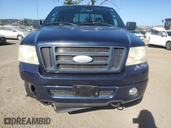 2006 Ford F-150 XLT with VIN 1FTPX14546FA87008, listed as a Copart auction lot 58005005 with 148,295 mi miles and Salvage title. Bid and sale history available at DreamBid. Image 5.