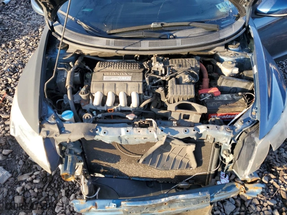 2012 Honda CR-Z with VIN JHMZF1D41CS001867, listed as a Copart auction lot 48351935 with 191,610 mi miles and Salvage Title. Bid and sale history available at carsss.com. Image 13.