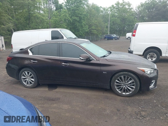 2019 Infiniti Q50 Luxe z VIN JN1EV7AR6KM550427, wystawiony jako IAAI lot #42225183 z przebiegiem 76 144 mil mil oraz . Historia ofert i sprzedaży dostępna na DreamBid. Obrazek 12.