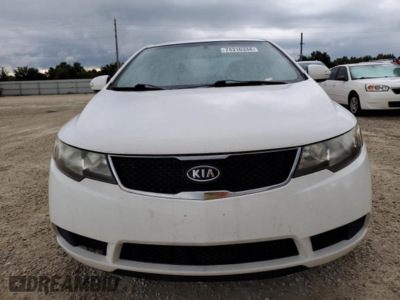 2010 Kia Forte EX with VIN KNAFU4A2XA5843209, listed as a Copart auction lot 74316334 with 144,433 mi miles and Salvage Title. Bid and sale history available at carsss.com. Image 5.