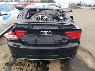 2014 Audi A7 3.0 Premium Plus with VIN WAUWGAFC3EN025768, listed as a Copart auction lot 46752134 with Not Provided miles and Non Repairable. Bid and sale history available at carsss.com. Image 6.