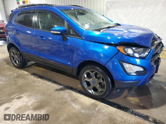 2018 Ford EcoSport SES z VIN MAJ6P1CL6JC189860, wystawiony jako Copart lot #44791845 z przebiegiem 92 069 mil mil oraz Szkoda całkowita • Salvage title. Historia ofert i sprzedaży dostępna na DreamBid. Obrazek 4.