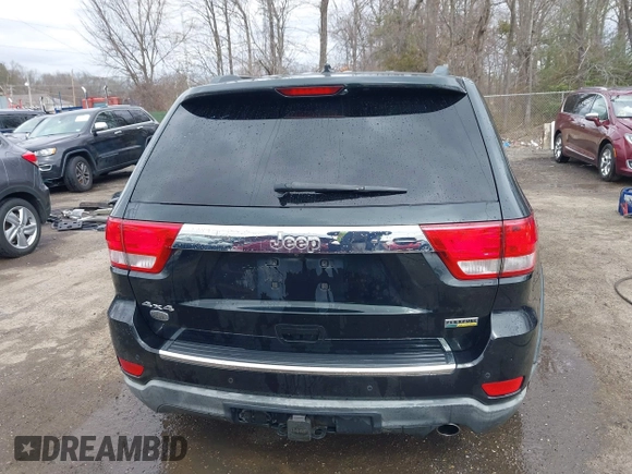 2013 Jeep Grand Cherokee Overland with VIN 1C4RJFCG8DC614542, listed as a IAAI auction lot 41733846 with 44,131 mi miles. Bid and sale history available at carsss.com. Image 16.