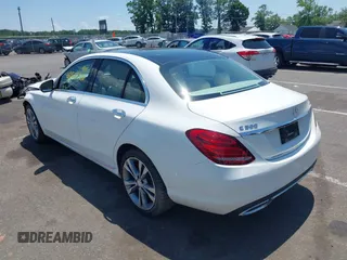 2017 Mercedes-Benz C 300 with VIN 55SWF4KB1HU183192, listed as a IAAI auction lot 42562516 with 29,356 mi miles and . Bid and sale history available at DreamBid. Image 3.