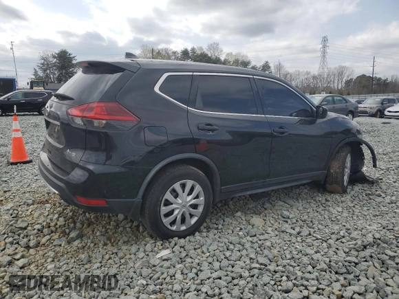 2020 Nissan Rogue S with VIN JN8AT2MT7LW000336, listed as a Copart auction lot 49657095 with 142,930 mi miles and Salvage Title. Bid and sale history available at carsss.com. Image 3.