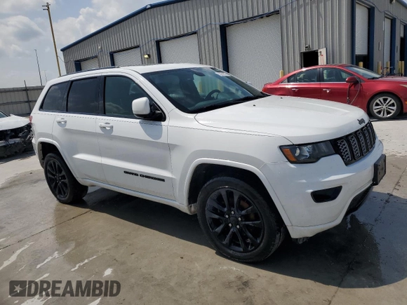2017 Jeep Grand Cherokee Laredo with VIN 1C4RJFAG5HC929596, listed as a Copart auction lot 53270575 with 159,682 mi miles and Salvage title. Bid and sale history available at DreamBid. Image 4.