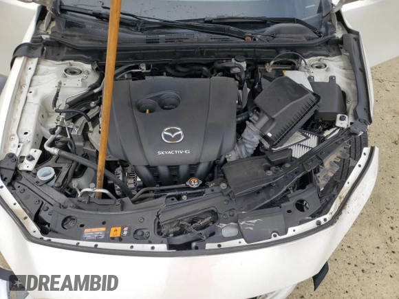 2021 Mazda 3 S with VIN JM1BPAAL3M1310906, listed as a Copart auction lot 52217105 with Not Provided miles and Salvage Title. Bid and sale history available at DreamBid. Image 12.