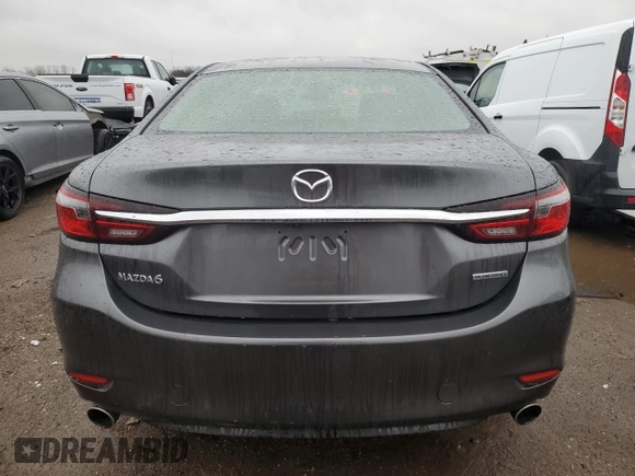 2020 Mazda 6 Touring with VIN JM1GL1VM3L1519033, listed as a Copart auction lot 51158775 with 55,366 mi miles and Salvage Title. Bid and sale history available at carsss.com. Image 6.