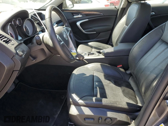 2011 Buick Regal CXL RL3 with VIN W04GR5EC7B1142146, listed as a Copart auction lot 56202085 with 62,243 mi miles and Clean title. Bid and sale history available at DreamBid. Image 7.