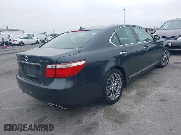 2007 Lexus LS 460 with VIN JTHBL46FX75019041, listed as a IAAI auction lot 42471322 with Not provided miles and . Bid and sale history available at DreamBid. Image 4.