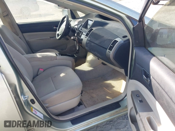2008 Toyota Prius with VIN JTDKB20U183368778, listed as a IAAI auction lot 42027443 with Not Provided miles. Bid and sale history available at carsss.com. Image 5.