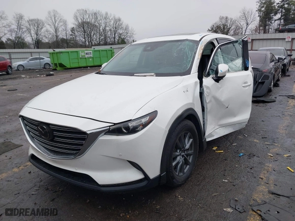 2021 Mazda CX-9 Touring with VIN JM3TCACY7M0525016, listed as a IAAI auction lot 41440800 with 22,934 mi miles. Bid and sale history available at carsss.com. Image 17.
