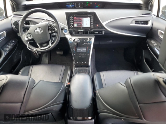 2019 Toyota Mirai with VIN JTDBVRBD7KA007376, listed as a Copart auction lot 86543454 with 27,724 mi miles and Salvage title. Bid and sale history available at DreamBid. Image 8.