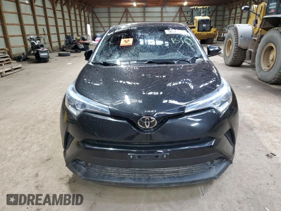 2018 Toyota C-HR XLE with VIN NMTKHMBX9JR021414, listed as a Copart auction lot 50321715 with Not Provided miles and Non Repairable. Bid and sale history available at DreamBid. Image 5.