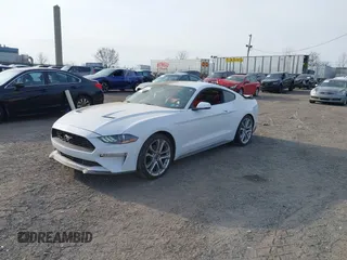 2020 Ford Mustang EcoBoost with VIN 1FA6P8TH4L5192039, listed as a IAAI auction lot 41771658 with 42,863 mi miles. Bid and sale history available at carsss.com. Image 2.