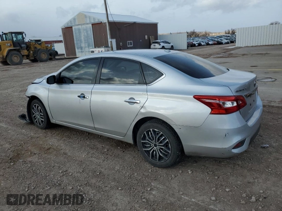 2017 Nissan Sentra S with VIN 3N1AB7AP0HY312701, listed as a Copart auction lot 83956614 with 189,954 mi miles and Salvage Title. Bid and sale history available at DreamBid. Image 2.