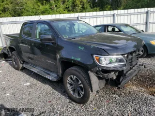 2022 Chevrolet Colorado 2WD Z71 with VIN 1GCGSDEN7N1185718, listed as a Copart auction lot 50236814 with 18,602 mi miles and Salvage Title. Bid and sale history available at carsss.com. Image 4.