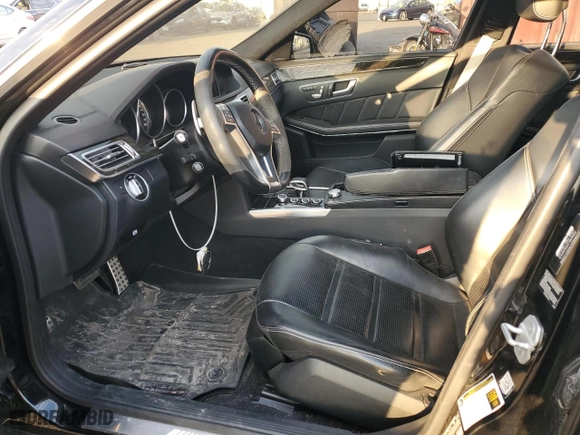 2014 Mercedes-Benz E-Class E 63 AMG S-Model with VIN WDDHF7GB4EA955991, listed as a Copart auction lot 48908265 with 76,602 mi miles and Salvage Title. Bid and sale history available at carsss.com. Image 7.