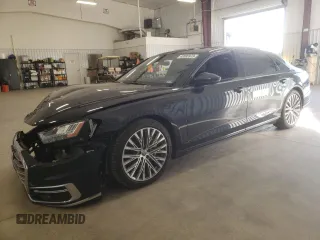2019 Audi A8 L with VIN WAU8DAF88KN003337, listed as a Copart auction lot 40893973 with 55,908 mi miles. Bid and sale history available at carsss.com. Image 1.