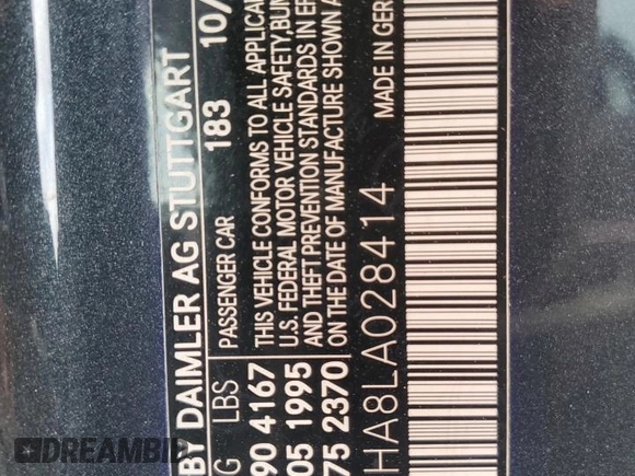 2020 Mercedes-Benz AMG GT AMG GT z VIN WDDYJ7HA8LA028414, wystawiony jako Copart lot #81328524 z przebiegiem 14 481 mil mil oraz Szkoda całkowita • Salvage title. Historia ofert i sprzedaży dostępna na DreamBid. Obrazek 12.
