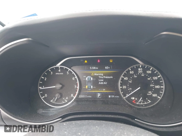 2017 Nissan Maxima SV with VIN 1N4AA6AP8HC379099, listed as a IAAI auction lot 41328091 with 226,511 mi miles and . Bid and sale history available at DreamBid. Image 7.