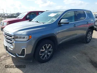 2020 GMC Acadia SLE z VIN 1GKKNKLA7LZ182875, wystawiony jako IAAI lot #42527918 z przebiegiem 54 264 mil mil oraz . Historia ofert i sprzedaży dostępna na DreamBid. Obrazek 18.