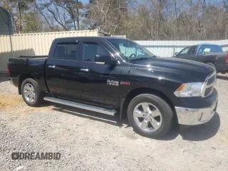 2017 Ram 1500 Big Horn with VIN 1C6RR7LMXHS879485, listed as a Copart auction lot 51048105 with 55,181 mi miles and Clean Title. Bid and sale history available at carsss.com. Image 4.