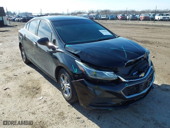 2017 Chevrolet Cruze LT with VIN 1G1BE5SM5H7235948, listed as a IAAI auction lot 41493268 with NaN miles. Bid and sale history available at carsss.com. Image 1.