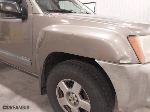 2005 Nissan Xterra S with VIN 5N1AN08W05C615423, listed as a IAAI auction lot 41730148 with 223,930 mi miles. Bid and sale history available at carsss.com. Image 6.